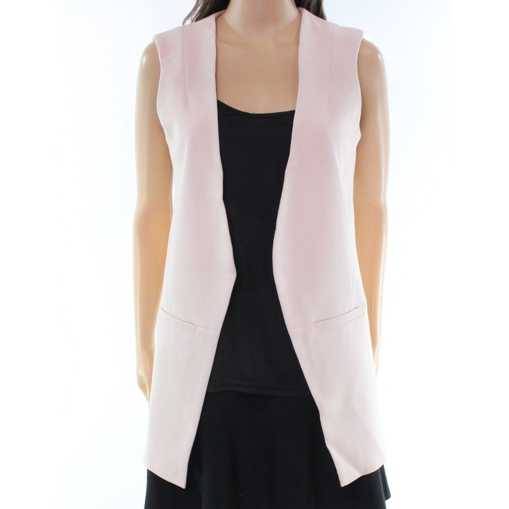 NWT New Topshop Blush Pink Vest Size 4